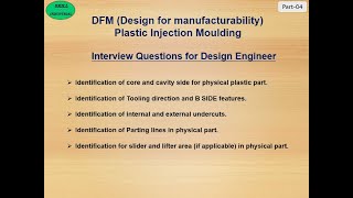 DFM-Design Engineer Interview questions-part 04