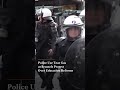 Police Use Tear Gas at Brussels Protest Over Education Reforms