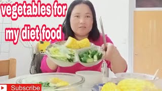 vegetables for my diet food 10/20/23/Annabelle mahilum#taiwan#dietfood