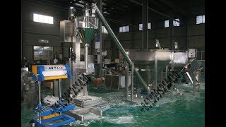 Automatic 25kg milk powder packing line