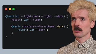 The CSS "function" proposal is WILD (I think I like it?)