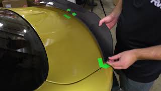 How to DIY install a Carbon Fiber Trunk Spoiler