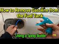 How To Remove Petrol From Fuel Tank In Easy Way URDU/HINDI