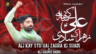 New Qasida 2022 | Zahra Ki Shadi | Ali Haider Qadri