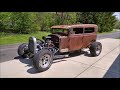 Ford Model A Sedan Hot Rod\Rat Rod Build