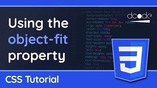 The object-fit property in CSS - Maintain aspect ratio on images or video - Web Design Tutorial