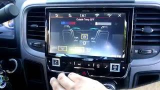 Alpine X009 RAM Restyle installed Infotainment System