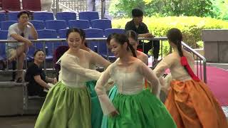 강강술래 Ganggangsullae, Circle Dance, 무용과 이미영교수, 국민대학교 PAN DANCE COMPANY, 송파구 서울놀이마당 20190623