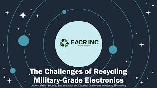 Challenges in Recycling Military-Grade Electronics | Data Destruction & Defense Tech Disposal