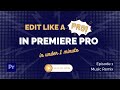 Learn how to Edit in under 1 minute | Episode 1 - Music Remix