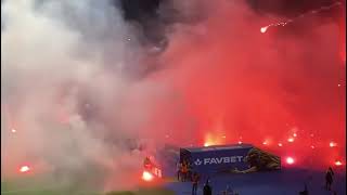 Bakljada Torcide na Maksimiru | Dinamo Zagreb - Hajduk Split 0:1 | 13.09.2024.