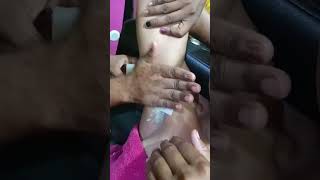 Underarm wax first time at home video/How to do at home underarm wax #waxing #hairremoval #underarm