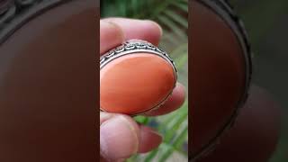 BIG SIZE ITALIAN MARJAN RING