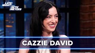 Cazzie David Describes Writing a Book as an Ancient Form of Psychological Torture