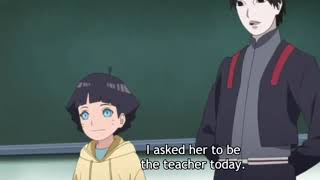 Himawari becomes boruto's teacher