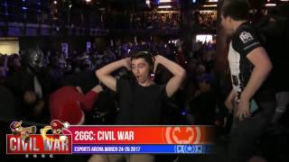 ZERO ELIMINATED 2GGC Civil War | Day 2 | Singles