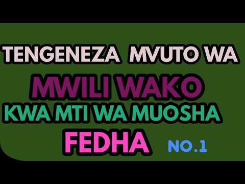 FAIDA ZA MTI WA MUOSHA FEDHA,No.1 - YouTube