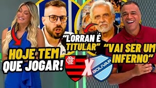 Jogo Aberto AO VIVO Flamengo x Bolívar | Renata Fan e Denilson FALAM TUDO do JOGO! LORRAN VAI JOGAR?