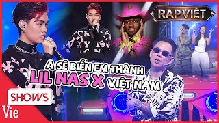 Pháp Kiều khiến 4 HLV RAP VIỆT MÙA 3 bấn loạn Andree anh sẽ biến em thành Lil Nas X của Việt Nam