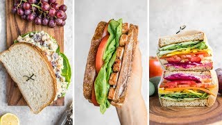 Vegan Sandwich Ideas for Back to School / Work
