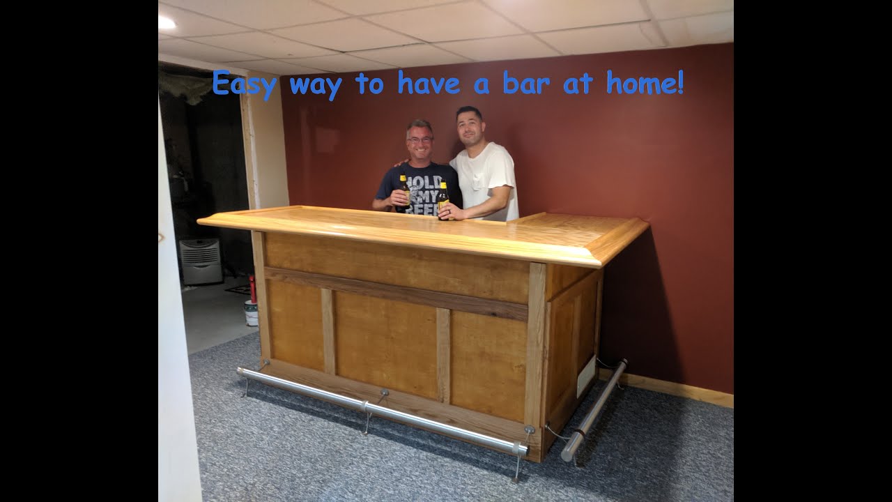 Home Bar Build Youtube