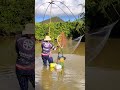 ยกยอกลางน้ำเชี่ยว fishing fish fishingvideo fishinglife river