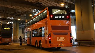 [橙妖后玻璃梯入屯門] 🇭🇰Hong Kong Bus 龍運巴士 LWB Volvo B8L with MCV EvoSeti UV6X27 XN6381 @ A33X 機場 - 屯門富泰