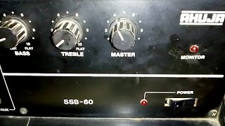 AHUJA SSB-60 W POWER AMPLIFIER