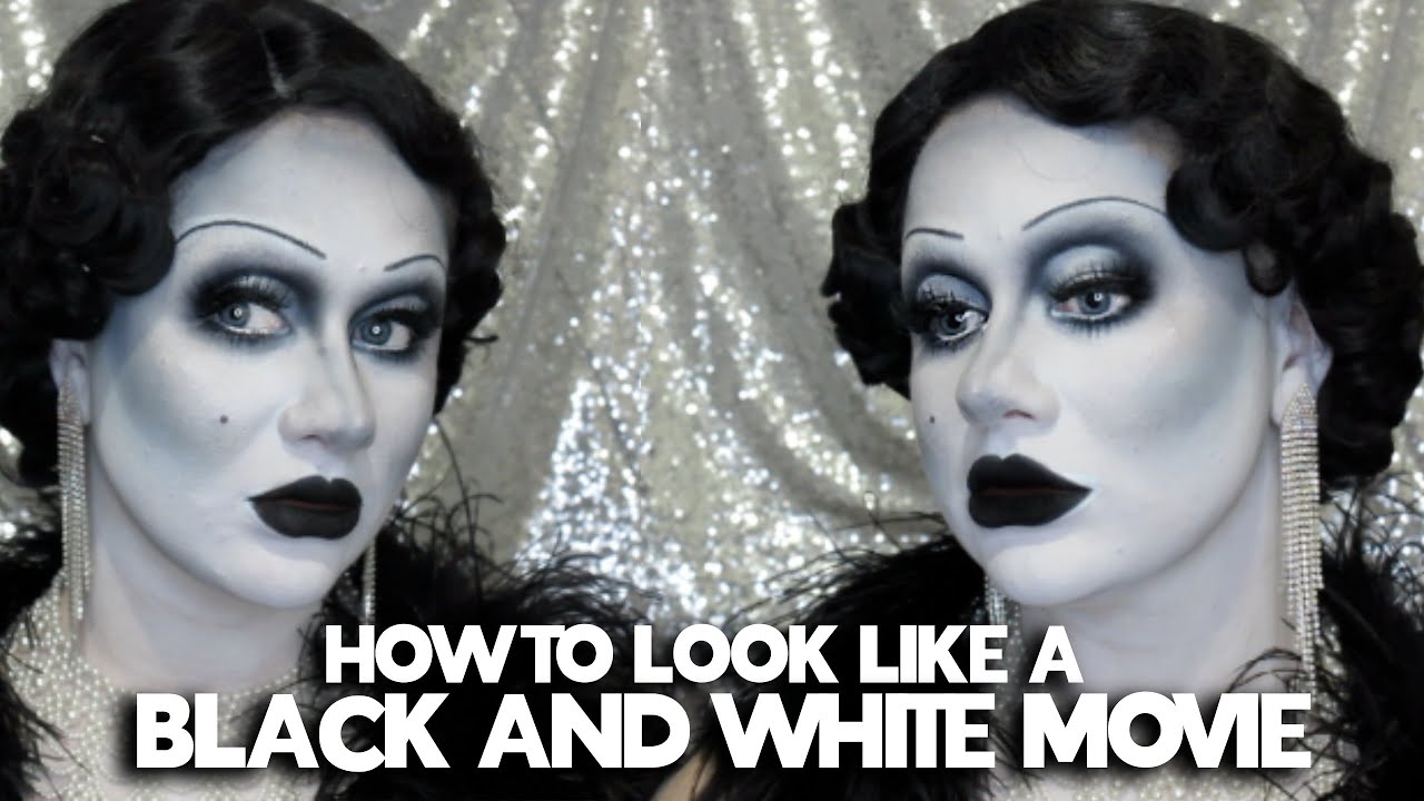 Black And White Photo Makeup Tutorial Saubhaya Makeup