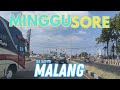 Jalan-jalan minggu sore di kota Malang dari Karanglo ke Dieng