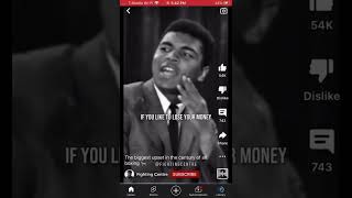 @fighting centre Muhammad Ali poem#shortsvideo #shorts #boxing #motivational #poems