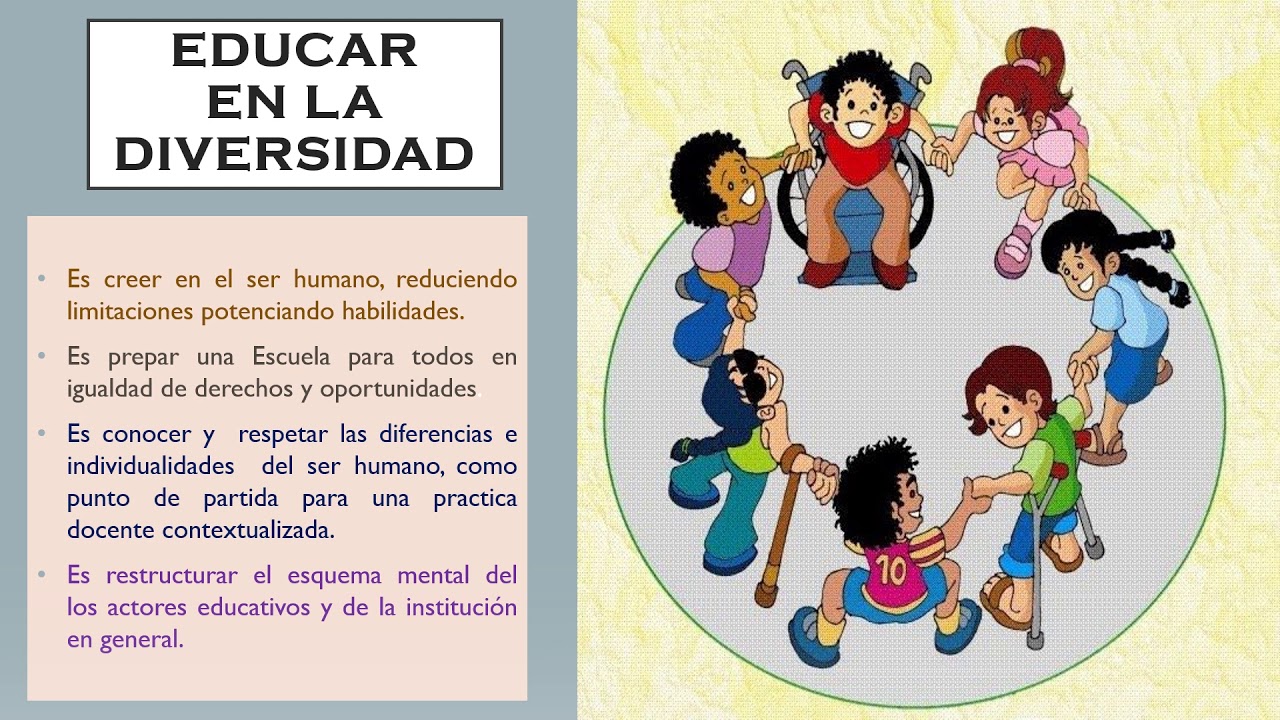 LA DIVERSIDAD EN EDUCACION - YouTube