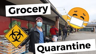 GROCERY SHOPPING DURING COVID19 PANDEMIC! | QUARANTINE IN CANADA| VLOG