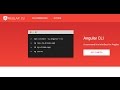 Installing Angular CLI