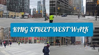 Walking Wednesday's Episode 6: King Street West Walk (It's Cold Out Here)