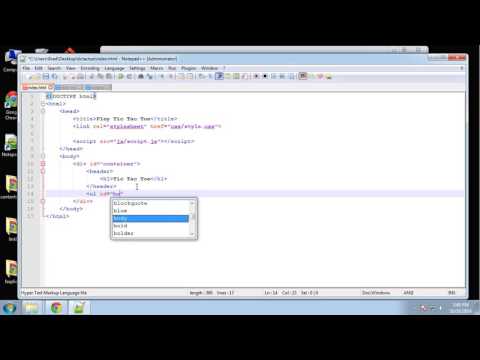 Learn JQuery by making a Tic Tac Toe Game - Part 2 Learn JQuery by making a Tic Tac Toe Game - Part 2