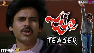 Jalsa 4k Remastered Movie Teaser | Pawan Kalyan