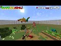 【マインクラフト】最強ゴーレム軍団 vs 凶悪ミュータント！モブ対モブで最強決定戦バトル！？