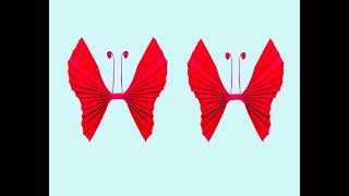 Paper crafts  How to make a paper butterfly  How to fold a butterfly out of paper  Nira’s paper craf