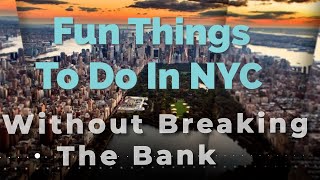 Fun Things To Do In New York City - Travel Vlog with Drone Footage!