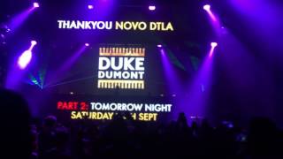 Duke Dumont | The Novo LA