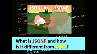 What is JSONP and how is it different from JSON #technology #soft