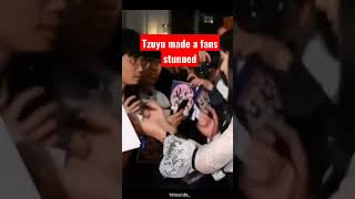 Tzuyu made a fans stunned