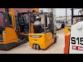 JUNGHEINRICH EFG 216KN 1.6 Ton Battery Operated Electric Forklift for Sale in Karachi Pakistan