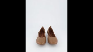 Lucky Brand Emmielou Leather Ballet Flat SKU: 9998776