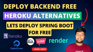 🔥Alternative to Heroku Cloud  for Spring Boot | Deploying Spring Boot for free | Hindi