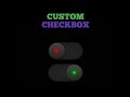 Create a Custom CheckBox with CSS | CodingWithFun (2020)