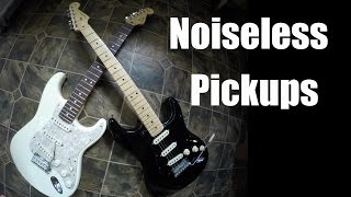 Single Coil vs Noiseless Pickups - Guitar Tone Comparison!!