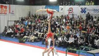 World Cup acro 2011 WG Sanne, Lara en Camille