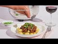 Ñoquis con carne de res estofada al vino tinto 🍷🥩 receta casera y confortante de pasta